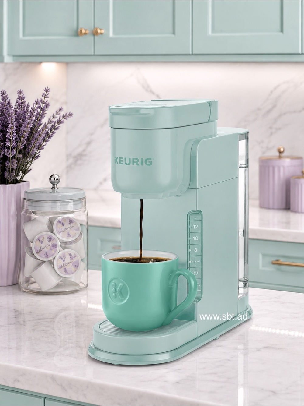 NEW Keurig K-Express Single Serve K-Cup Pod Coffee Maker 42 oz Reservoir Green + - Picture 4 of 12